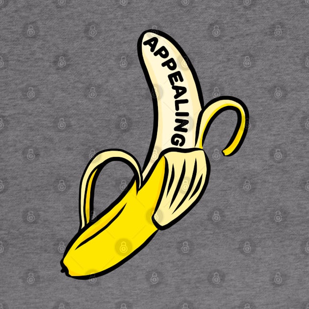 I Find You Appealing Banana-chan Banana Peel Kawaii I Love Bananas Cute by anijnas